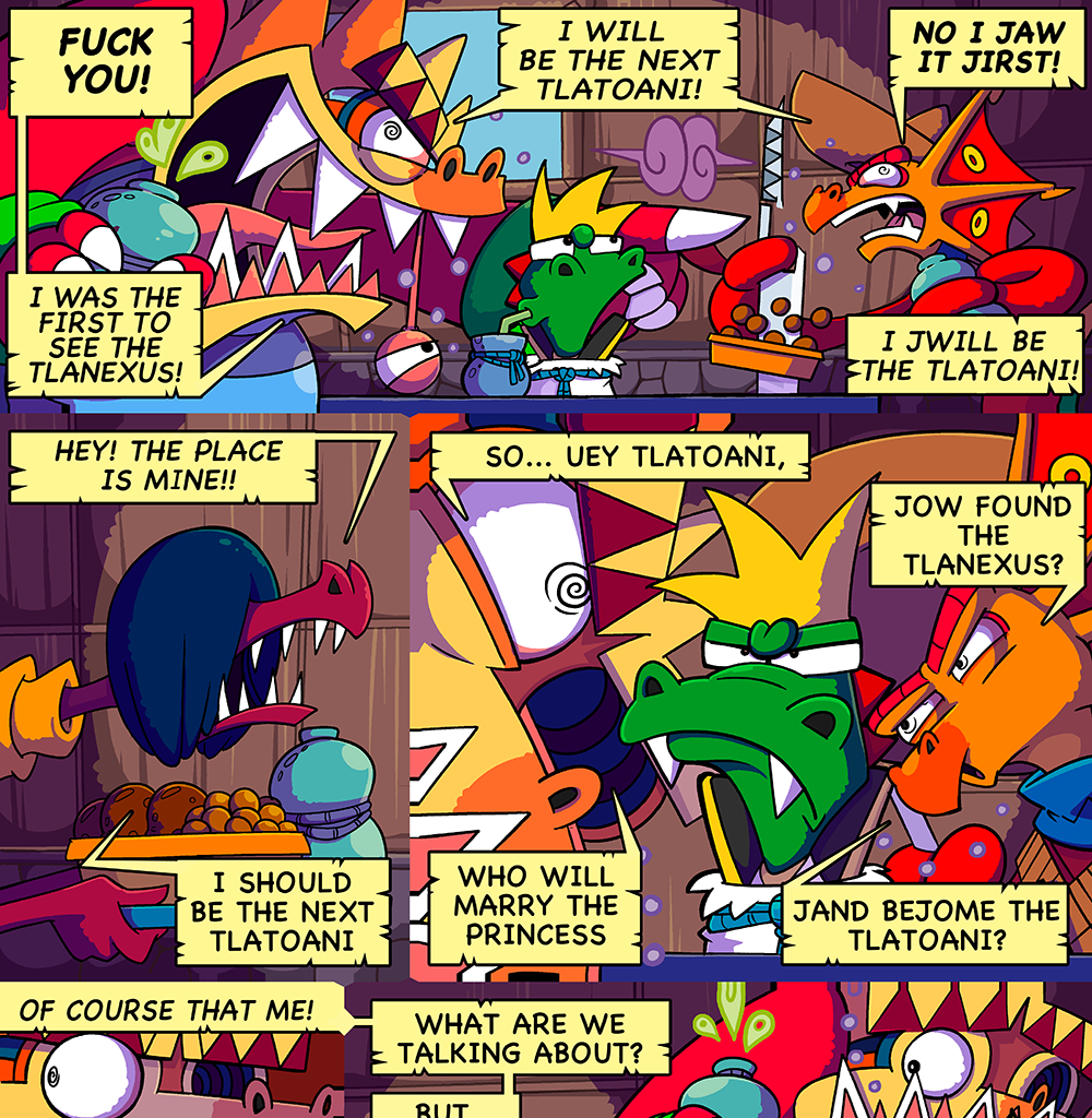 Macoatl - Episode 183, Page 1: The Pitayos 84